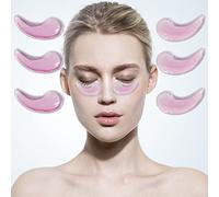 Soulagers Eye Pad, Gel Eye Pad, Cooling Eye Pads, Gel Eye Mask,Gel Ice Pack, Cooling Ice Eye Masks, Hot Cold Eye Mask, Eye Ice Pack, Gel Eye Mask for Puffy Eyes, Migraine, Puffiness(6 pcs)