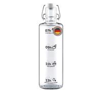 soulbottles 1.0 L Stay Hydrated Glass Drinking Bottle Vegan, Plastic-Free, Sustainable