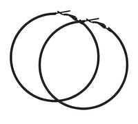 SoulCats® 1 pair of black creoles