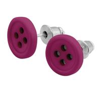 SoulCats 1 Pair „Rockabilly“ stud earrings, Colour: purple