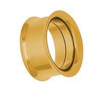 SoulCats® Double Flared Flesh Tunnel Single or Set Tunnel Set Stainless Steel Plug 2 to 22 mm