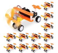 Soulchen 12 Pack STEM Craft Set DIY Glider Kits, Educational Science Experiment Projects, Robotics DIY Project Hand Assembly Flying Model Kit for Group Activities, Team Building, Clubs