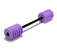Soulchen Long Aquatic Exercise Dumbbells Foam Water Weights Dumbbell Aquatic Pool Barbells with High Density EVA Foam for Swim Water Aerobics Workouts Loss(Purple,33.07 Inch)