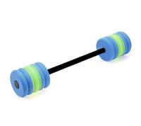 Soulchen Long Aquatic Exercise Dumbbells Foam Water Weights Dumbbell Aquatic Pool Barbells with High Density EVA Foam for Swim Water Aerobics Workouts Loss(Blue and Green,29.13 Inch)