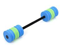 Soulchen Long Aquatic Exercise Dumbbells Foam Water Weights Dumbbell Aquatic Pool Barbells with High Density EVA Foam for Swim Water Aerobics Workouts Loss(Blue and Green,33.07 Inch)