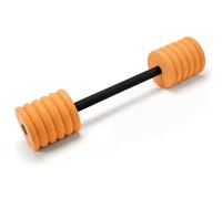 Soulchen Long Aquatic Exercise Dumbbells Foam Water Weights Dumbbell Aquatic Pool Barbells with High Density EVA Foam for Swim Water Aerobics Workouts Loss(Orange,33.07 Inch)