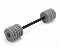 Soulchen Long Aquatic Exercise Dumbbells Foam Water Weights Dumbbell Aquatic Pool Barbells with High Density EVA Foam for Swim Water Aerobics Workouts Loss(Gray,29.13 Inch)