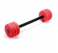 Soulchen Long Aquatic Exercise Dumbbells Foam Water Weights Dumbbell Aquatic Pool Barbells with High Density EVA Foam for Swim Water Aerobics Workouts Loss(Red,25.2 Inch)