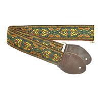 Souldier GS0251NM05WB - Handmade Seatbelt Guitar Strap for Bass, Electric or Acoustic Guitar, 2 Inches Wide and Adjustable Length from 30" to 63" Made in the USA, Braveheart