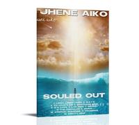 Souled Out Jhené AikoWaterproof Poster Wall Painting Canvas Decorative Painting Suitable for Office Bedroom Decoration Living Room PosterFrame-style20x30inch(50x75cm)