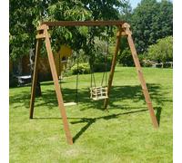 Soulet Ambre Infant & Child Double Wooden Swing Set
