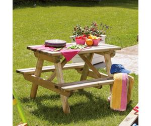 Soulet Children's Picnic Table 3Ft Dip Treated