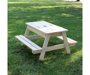 Soulet Childrens Picnic Table With Sandpit