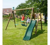 Soulet Figue Wooden Swing Set with Slide