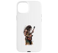 Soulful Dreadlocks Guitar Player Electric Guitar Music Case for iPhone 15 Plus