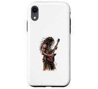 Soulful Dreadlocks Guitar Player Electric Guitar Music Case for iPhone XR
