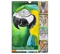 Soulful gazes - vividly painted and touching animal portraits UK-Version (Wall Calendar 2026 DIN A4 Portrait), CALVENDO 12 Month Wall Calendar