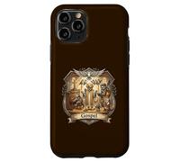 Soulful Gospel Choir Music Golden Retriever Preaching in Church Case for iPhone 11 Pro