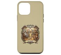 Soulful Gospel Choir Music Golden Retriever Preaching in Church Case for iPhone 12 mini