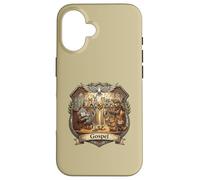 Soulful Gospel Choir Music Golden Retriever Preaching in Church Case for iPhone 16