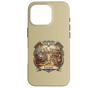 Soulful Gospel Choir Music Golden Retriever Preaching in Church Case for iPhone 16 Pro
