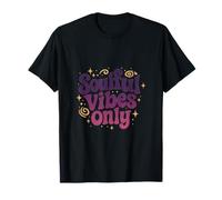 Soulful Vibes Only Cosmic Psychedelic Galaxy Art T-Shirt