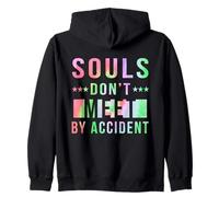 Soulmate Spiritual Energy Deep Divine Relationship Zip Hoodie