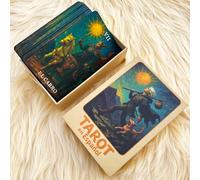 soulme Tarot Cards Deck for Beginners, Baraja de Tarot española, Cartas De Tarot para Principiantes En Español, 78tarot cartas de oraculos en español