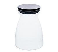 soulnioi 1000ml Kitchen Storage Glass Jar With Wood Lid, Food Storage Containers Glass Jar For Food/tea
