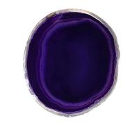 Soulnioi Agate Coasters Purple Unique Amethyst Stone Coasters for Drinks