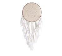 Soulnioi Feather Dream Catcher,Dreamcatcher Tapestry,Macrame Wall Hanging Handmade Woven Bohemian Tapestry,for Bedroom Large Dream Catcher for Girls&Boys,for Wedding//Birthday Decoration