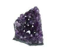 Soulnioi Natural Amethyst Crystal Cluster Irrgular Stone Purple Quartz Geode for Home Decor (1pc 60g)