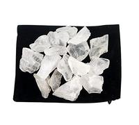 Soulnioi Natural Crystal Powder Crystal Original Stone Aromatherapy Stone Powder Crystal Diffuser Stone Decoration Crystal Crushed Stone (Clear Crystal, 230g)