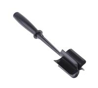 Soulnioi Potatoes Masher,Meat Chopper,Ground Beef Masher with 5-Blade Head,Heat-Resistant,Non-Stick Meat Masher for Hamburger Meat,Beef,Potatoes,Nylon Utensil Cookware Black