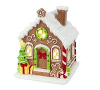 SoulOrigin Christmas Wax Melt Warme, Gingerbread House Wax Ceramic Electric Warmer for Scented, Gingerbread House Wax Melter for Scented Candle, Home Fragrance Warmer Decor Gift for Women