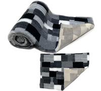 SoulPet Tile White Grey Black Vet Bedding Non-Slip Whelping Fleece Dog Puppy Pro Bed Cut as Mats or Rolls.. Size: 3m x 75cm