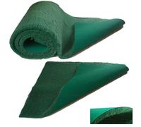 SoulPet Traditional Vet Bedding GREEN Fleece 10 metre and 15 metre Rolls, 152cm width. Ideal Dry pet beds whelping, puppies, Breeding and kennels High Grade Vet PRO beds (Green Back)