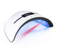 SoulQool UV Nail Lamp,36W UV Light for Gel Nails LED Nail Dryer Fast Curing Lamp for Fingernail & Toenail Gels 30s 60s 99s Timer Nail lamp for Salon and at Home - USB Port