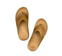 SoulSole Zen Clay Serenity Ergonomic Flip Flops in Brown | Size: 12 SoulSole Brown 12
