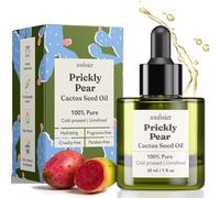 Soulssier Prickly Pear Seed Oil, 100% Pure Extra Virgin Cold Pressed Cactus Oil - Unrefined Moisturizer for Skin, Face, Nails and Hair - 1 oz