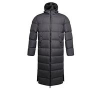 Soulstar CHARCOAL S Mens Banana Padded Jacket Puffer Long Jackets Winter Hooded Coat CHARCOAL S