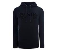 Soulstar Men's Hoodies Grahic printed PullOver North Star SweatShirt Sweater Rose Floral (XX-Large, Black)