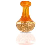 Soulvinee Kansa Natural Vatki Cup with wooden handle Ayurvedic Detox Foot Massager Relaxation and Deep Cleaning Ancient Indian Technique Ayurvedic Kansa Vatki Foot Massage (Natural) pc 1