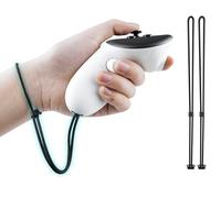 SOULWIT 1 Pair Upgraded Replacement Wrist Straps for Oculus Quest3/Quest 3, Durable & Adjustable Controller Hand Straps for Meta Quest3S/Quest 3S, Easy DIY Installation - Black