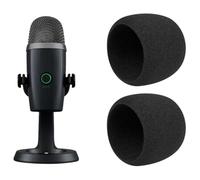 SOULWIT 2Pcs Pop Filter for Blue Yeti Nano - Black