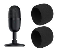 SOULWIT 2Pcs Pop Filter for Razer (Seiren Mini/Seiren V2 Pro) - Black