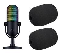 SOULWIT 2Pcs Pop Filter for Razer Seiren V3 Chroma(2024 Gen3)