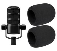 SOULWIT 2Pcs Pop Filter for RØDE(Rode) PodMic - Black