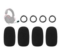 SOULWIT 4Pcs Protective Microphone Foam Cover Pop Filter for Hyperx Cl