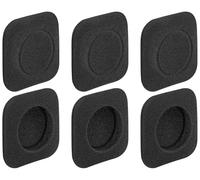SOULWIT 6Pcs Replacement Earpads for Logitech Stereo Headset H150, Soft and Durable Sponge Ear Pads Cushions with High-Density Foam - Black